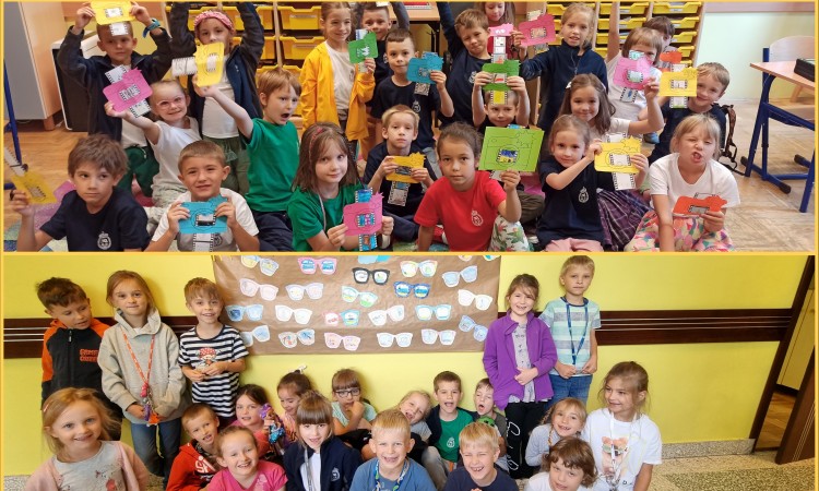 Wakacyjne wspomnienia klas pierwszych 