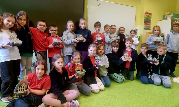 Warzywne stworki i własne ogródki- zajęcia w klasie 1a