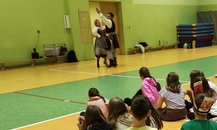 Noc w szkole -klasa 5b