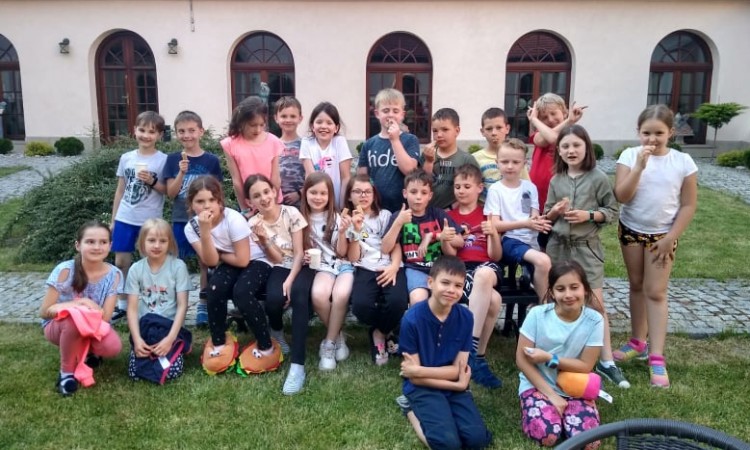 Wycieczka klasy 2b do Hebdowa