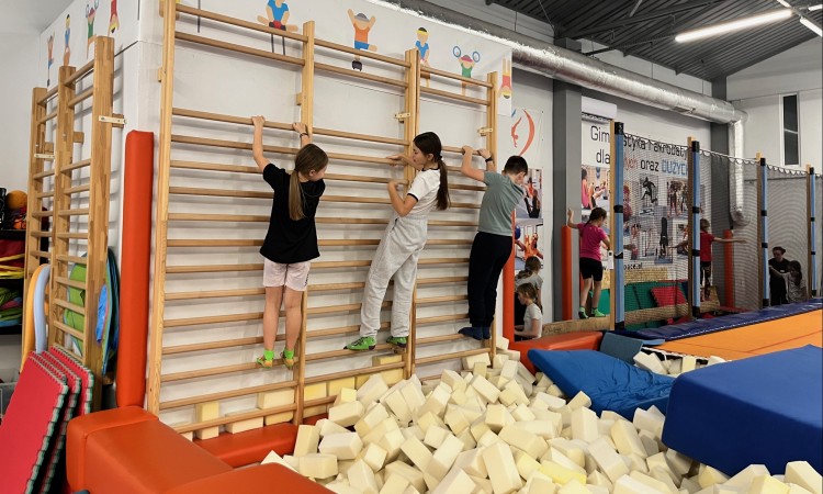 Nocowanie klasy 4c w GymSpace