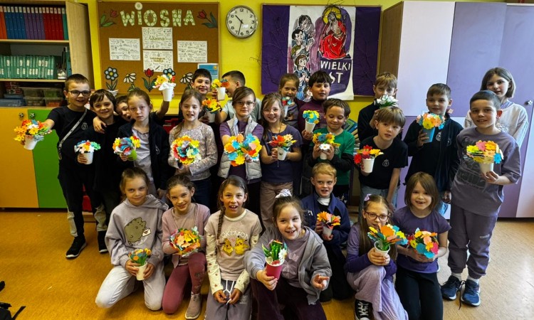 Kolorowy Pierwszy Dzień Wiosny