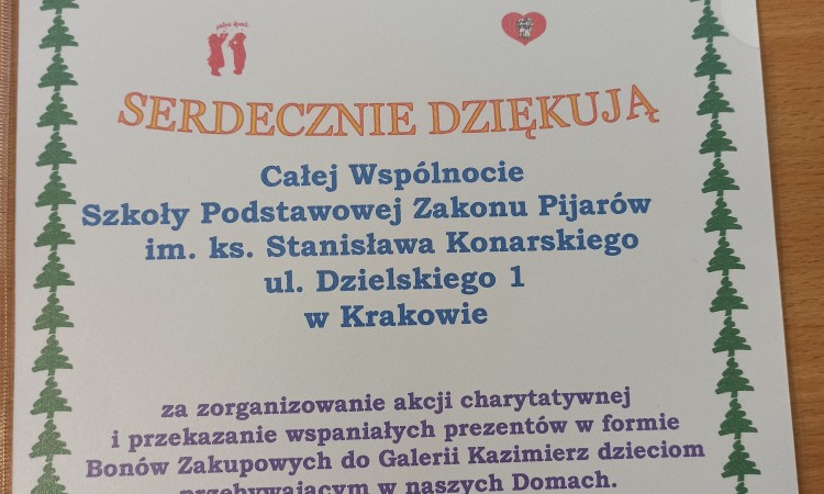 Podziękowania
