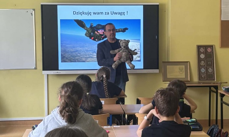 Wyjątkowa lekcja w klasie 4B